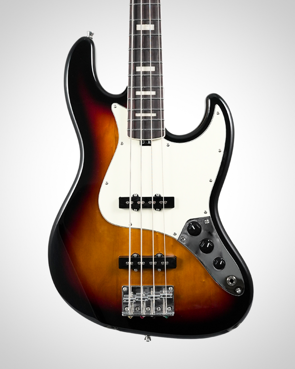 Nameless J-Class 120R Bass Guitar - Rosewood Fingerboard - Solarburst