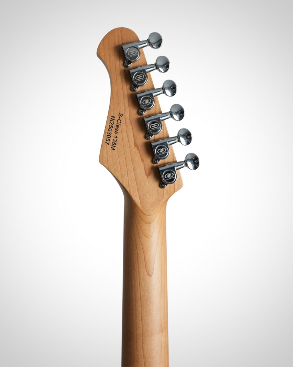 Nameless S-Class 135M - Maple Fingerboard - Obsidian