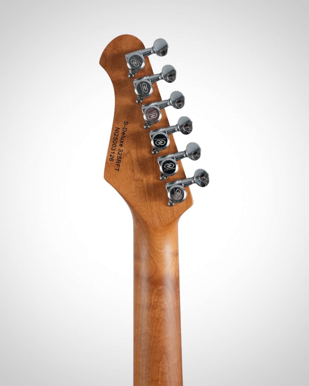 Nameless S-Class Deluxe 325RFT - Rosewood Fingerboard - Obsidian Burst Flame Top