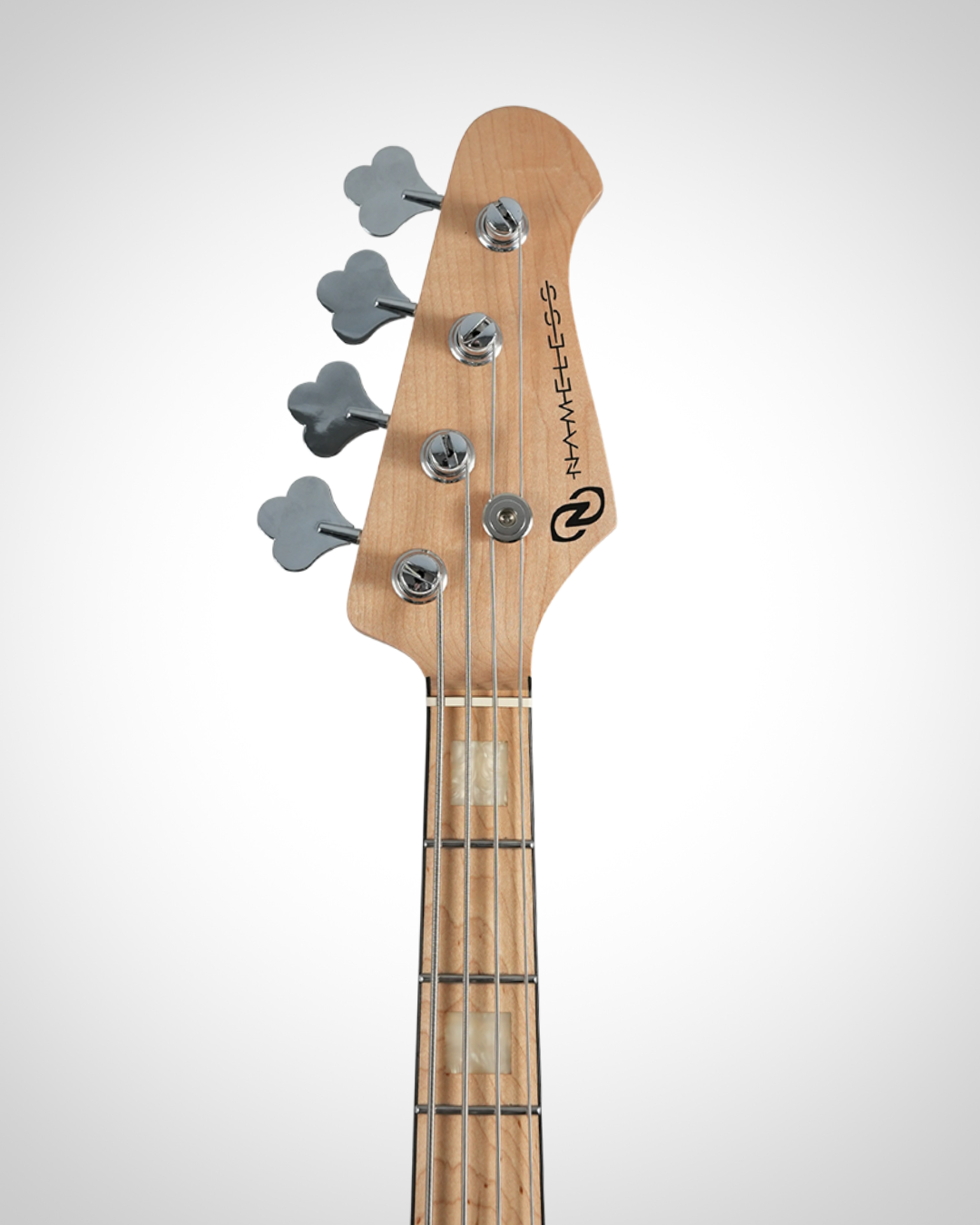 Nameless J-Class 120M Bass Guitar - Maple Fingerboard - Obsidian