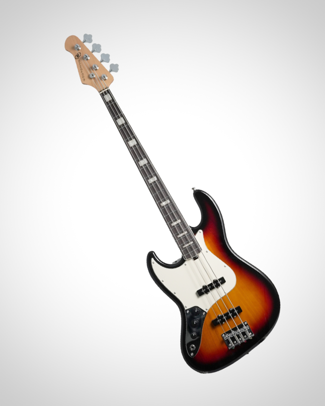 Nameless J-Class 120R Bass Guitar - Left Handed - Rosewood Fingerboard - Solarburst