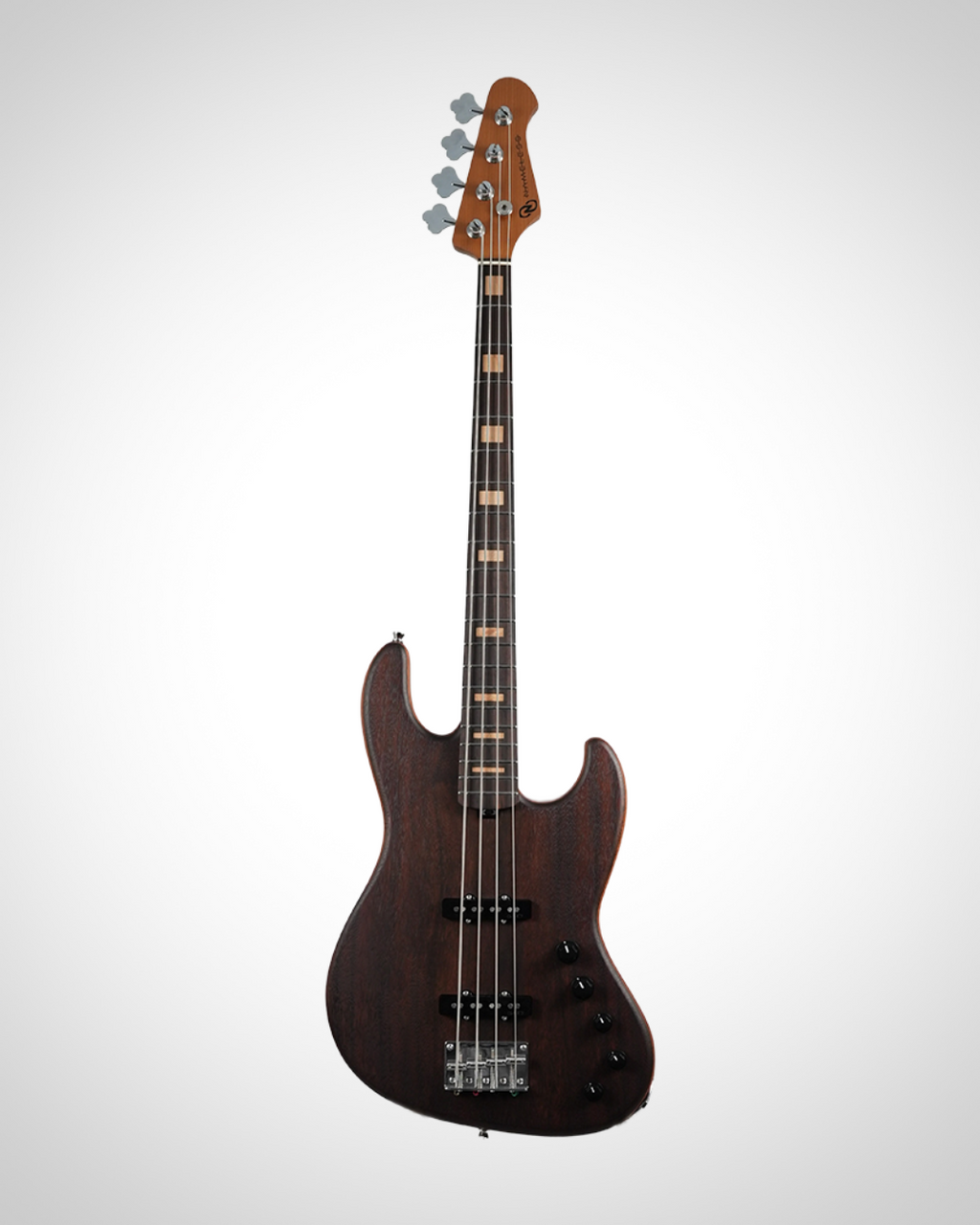 Nameless J-Class Deluxe 320R Bass Guitar - Rosewood Fingerboard - Natural