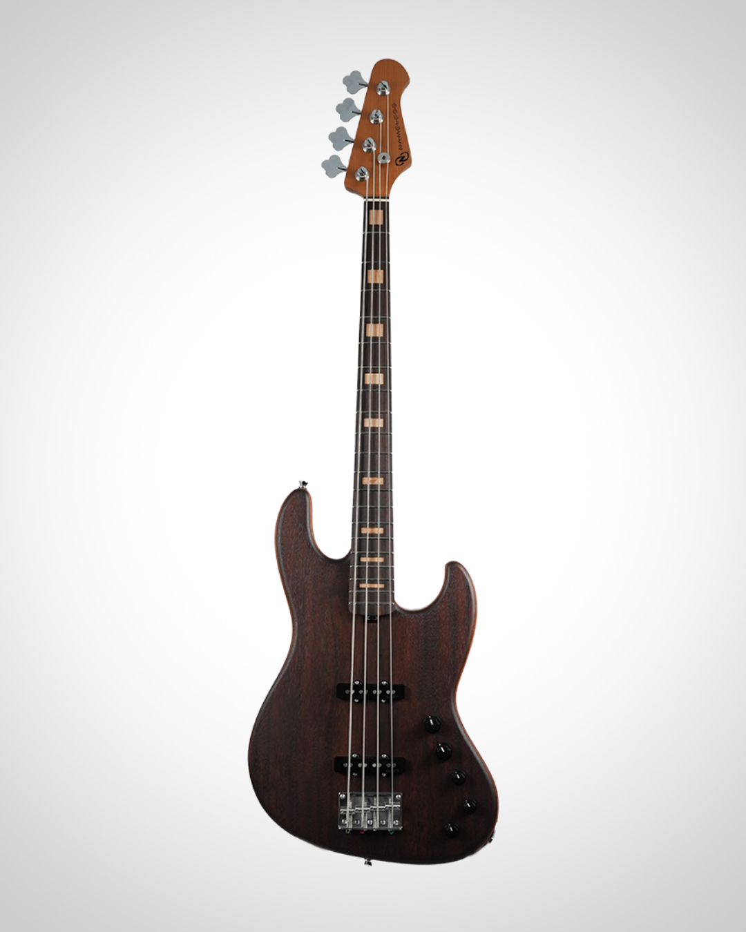 Nameless J-Class Deluxe 320R Bass Guitar - Rosewood Fingerboard - Natural