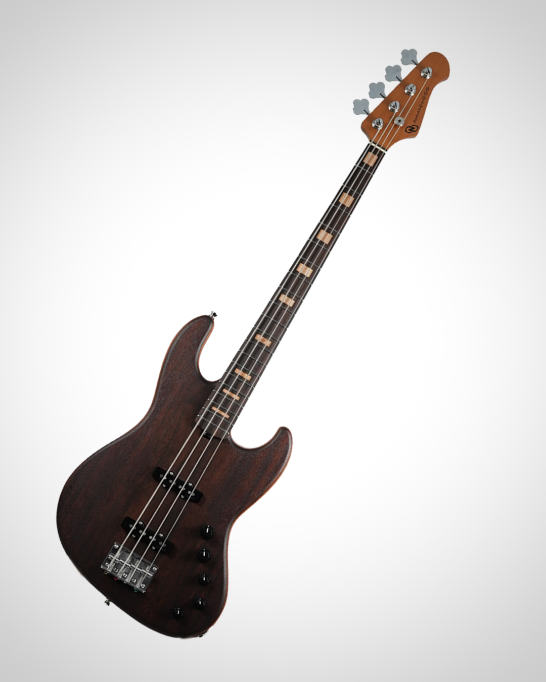Nameless J-Class Deluxe 320R Bass Guitar - Rosewood Fingerboard - Natural