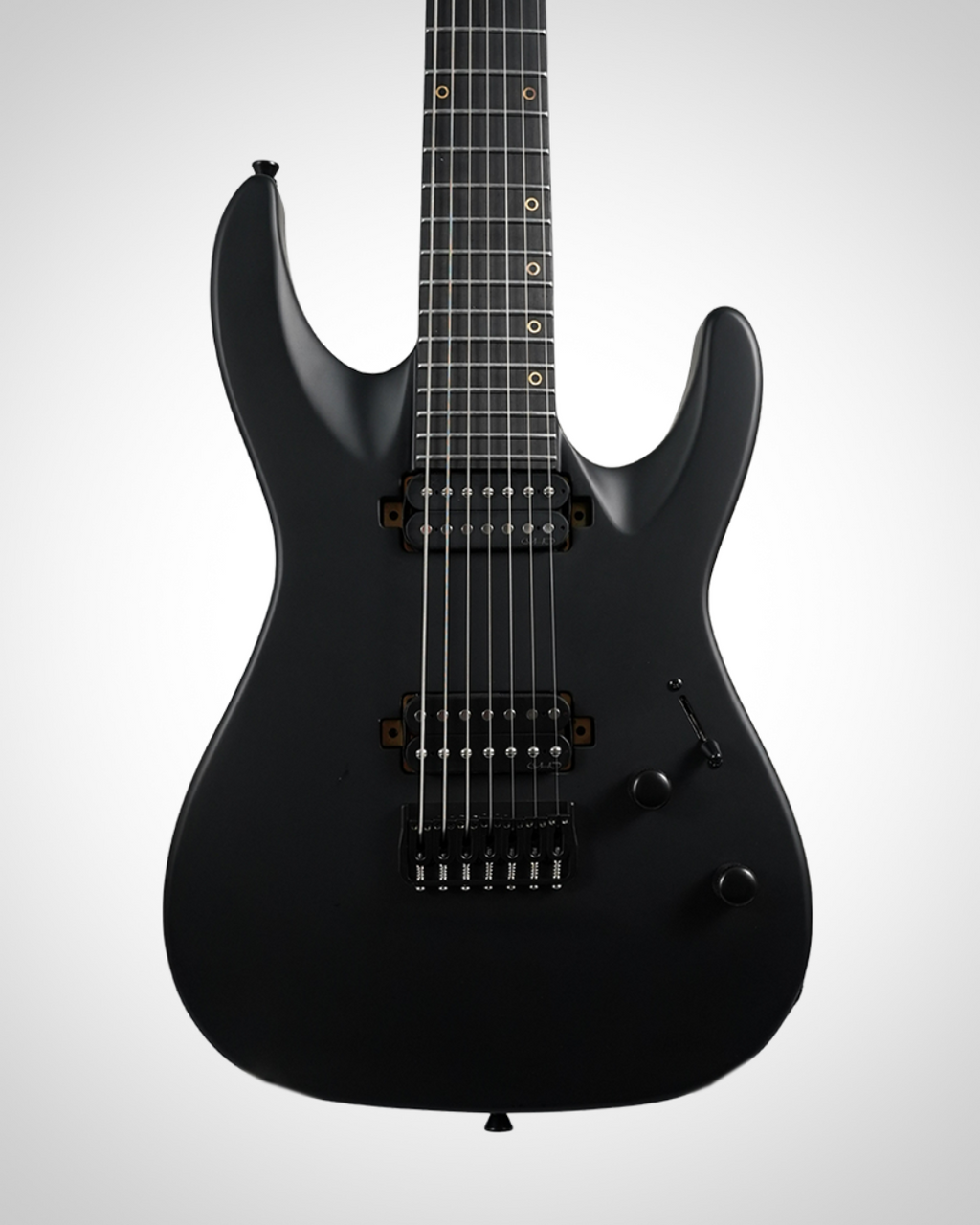 Nameless M-Class Deluxe 257 - 7 String - Ebony Fingerboard - Satin Obsidian