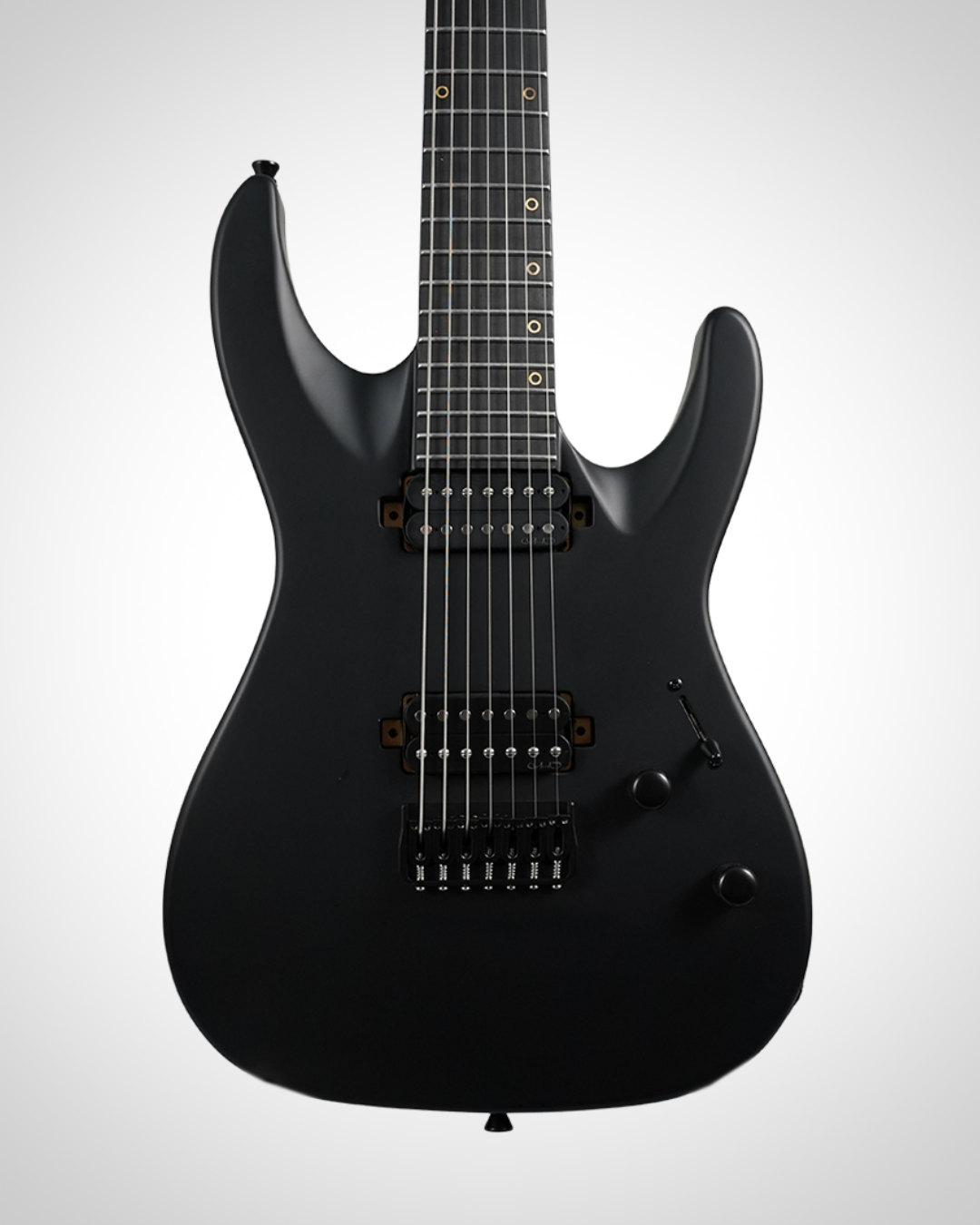 Nameless M-Class Deluxe 257 - 7 String - Ebony Fingerboard - Satin Obsidian