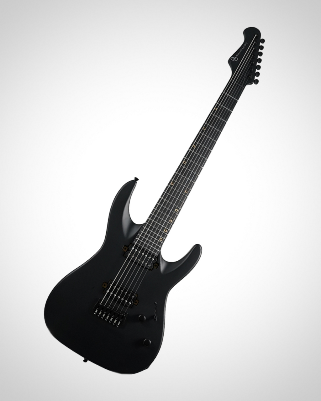 Nameless M-Class Deluxe 257 - 7 String - Ebony Fingerboard - Satin Obsidian