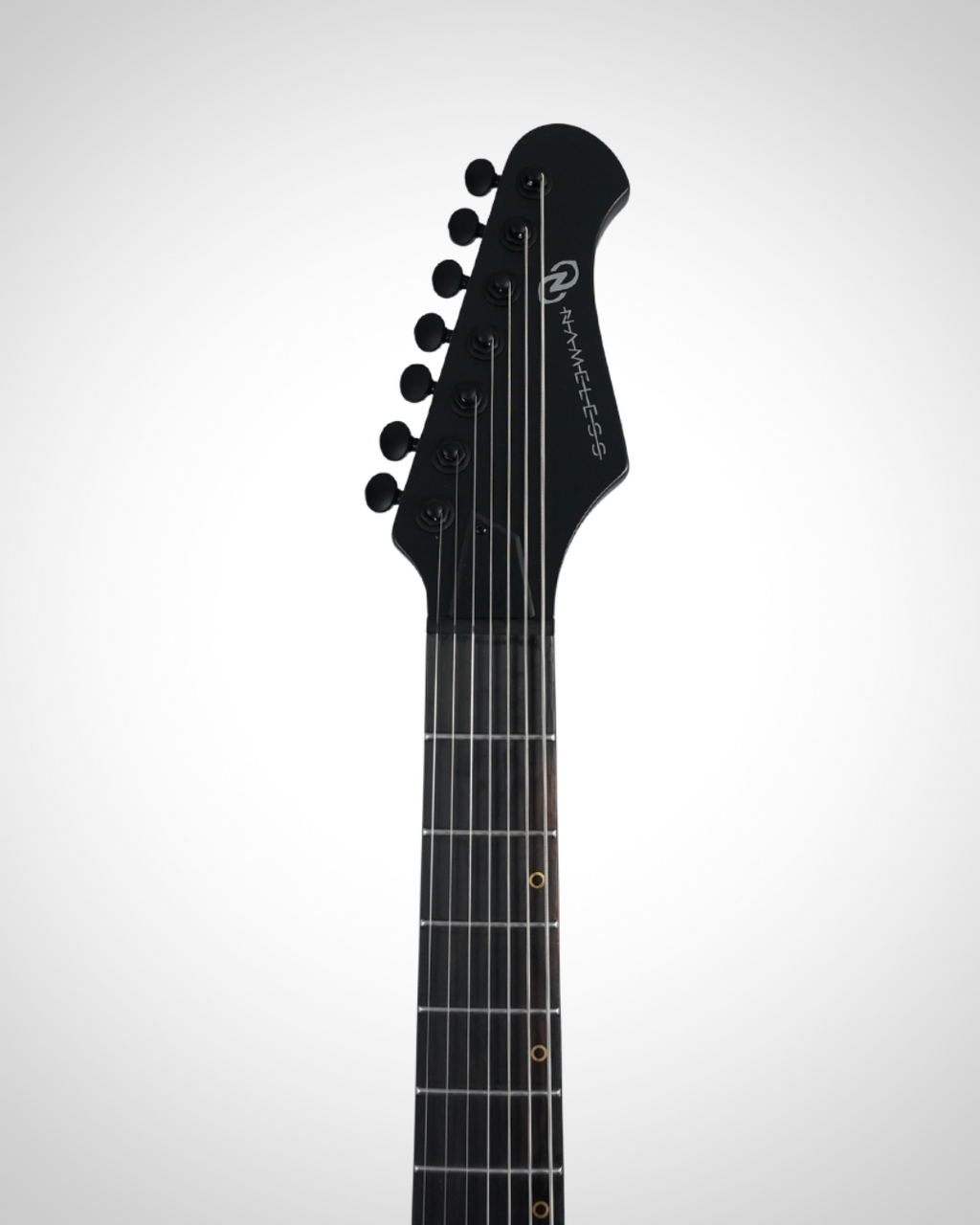 Nameless M-Class Deluxe 257 - 7 String - Left Handed - Ebony Fingerboard - Satin Obsidian
