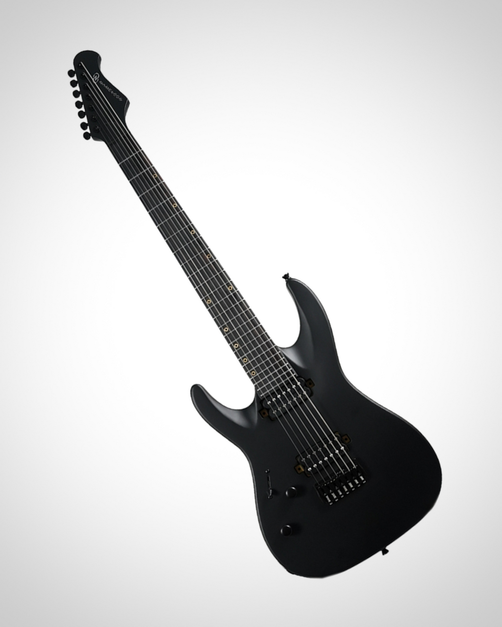 Nameless M-Class Deluxe 257 - 7 String - Left Handed - Ebony Fingerboard - Satin Obsidian