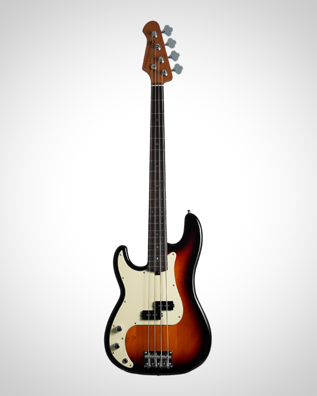 Nameless P-Class Standard 330R Bass Guitar - Left Handed - Rosewood Fingerboard - Solarburst