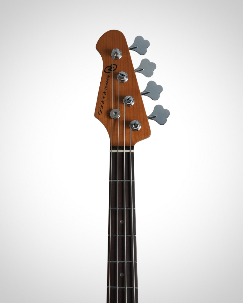 Nameless P-Class Standard 330R Bass Guitar - Left Handed - Rosewood Fingerboard - Solarburst