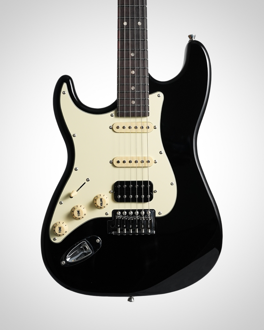 Nameless S-Class 135R - Left Handed - Rosewood Fingerboard - Obsidian