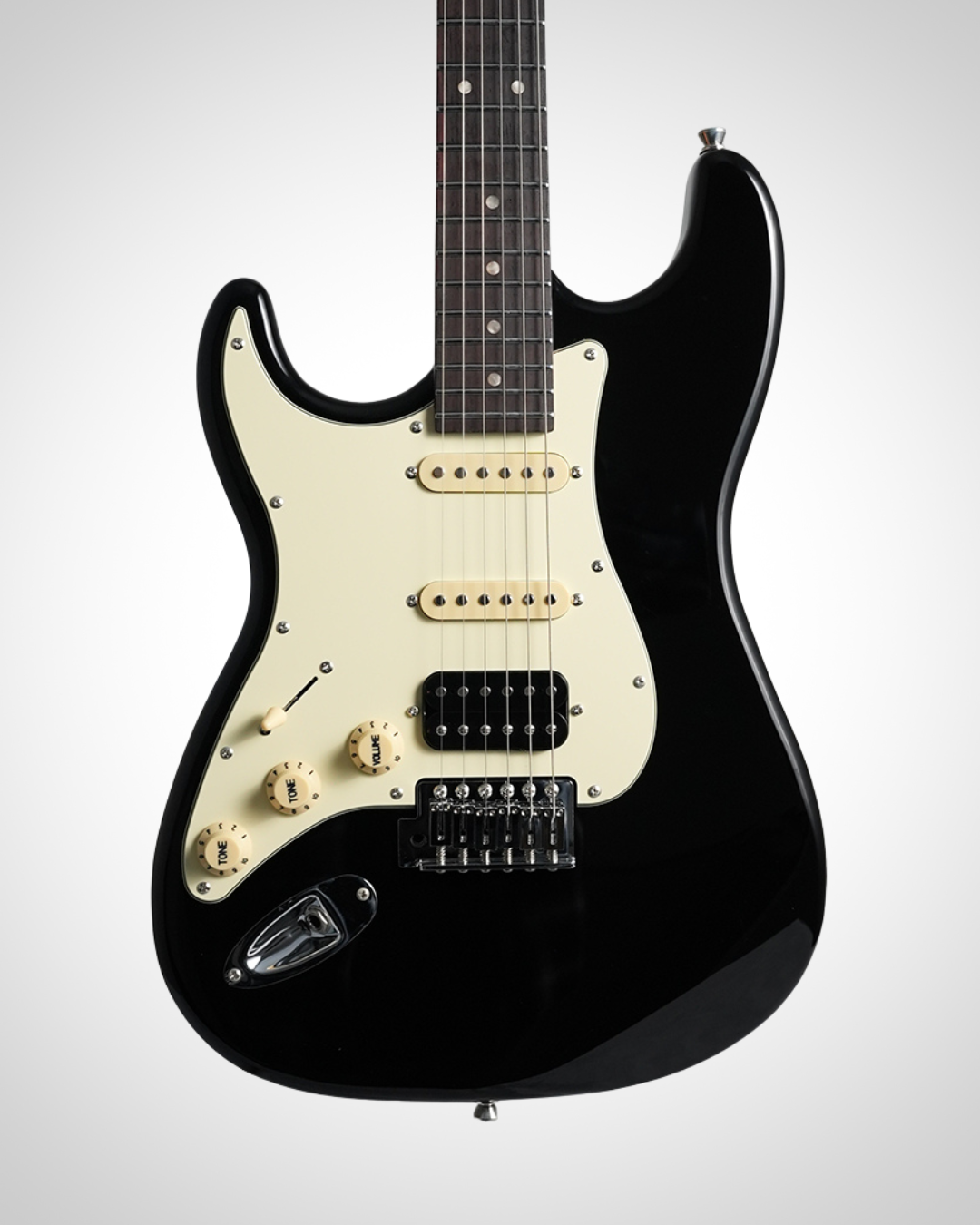 Nameless S-Class 135R - Left Handed - Rosewood Fingerboard - Obsidian