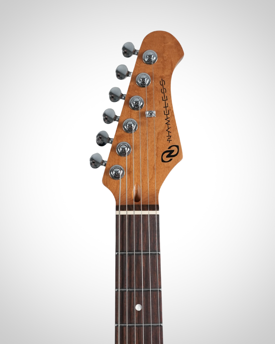 Nameless S-Class Deluxe 325RFT - Rosewood Fingerboard - Obsidian Burst Flame Top