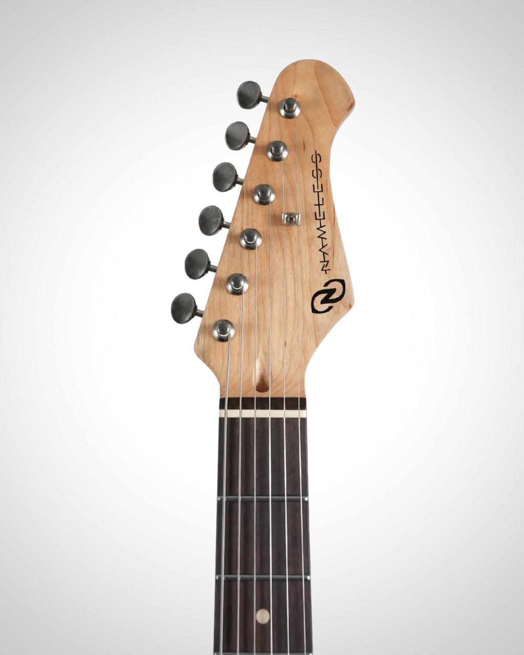 Nameless S-Class Limited Relic 330R - Rosewood Fingerboard - Bone White Over Solarburst