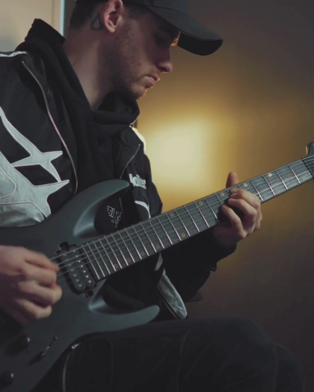 Nameless M-Class Deluxe 257 - 7 String - Ebony Fingerboard - Satin Obsidian